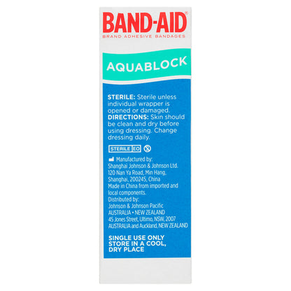 BAND-AID Aquablock 100% Waterproof 40 Strips