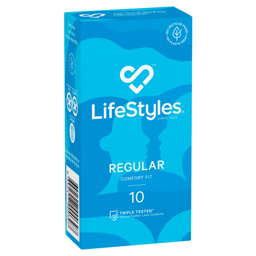 LifeStyles Regular Condoms 10 Pack