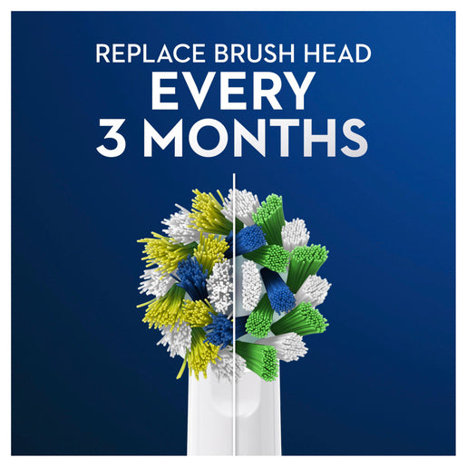 Oral-B Cross Action Replacement Brush Heads 3 Pack