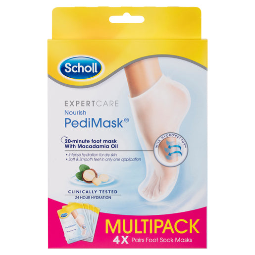 Scholl ExpertCare PediMask with Macadamia Oil 4 Pairs - GimmeNow