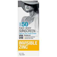 Invisible Zinc Face & Body SPF 50 75g - GimmeNow