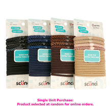 Scunci Hair Elastics Rope & Basic 20 Pack