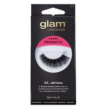 Glam by Manicare Glam 43. Adriana Lashes 1 Pair - GimmeNow