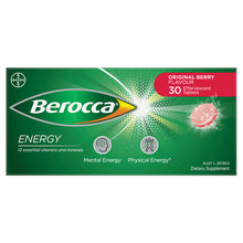Berocca Energy Original Berry Flavour 30 Tablets