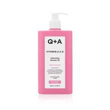 Q+A Vitamin A.C.E Cleansing Shower Oil 250mL