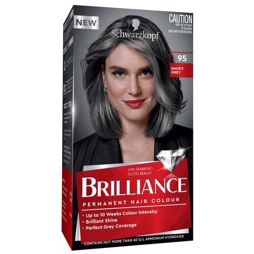 Schwarzkopf Brilliance 95 Smoky Grey 1 Pack - GimmeNow
