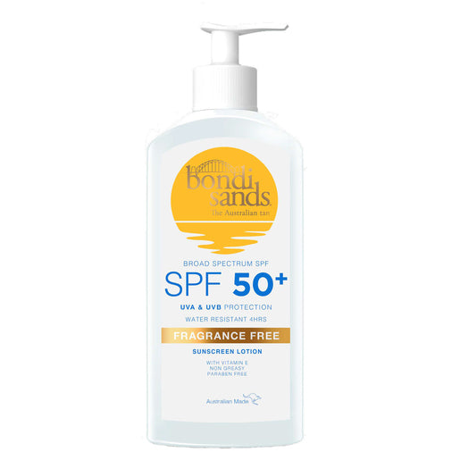Bondi Sands SPF 50+ Fragrance Free Sunscreen Lotion Pump 500mL - GimmeNow