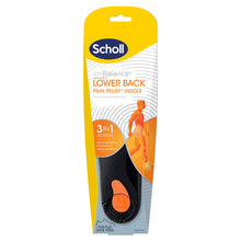 Scholl In-Balance Lower Back Orthotic Insole Large 1 Pair