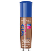 Rimmel London Match Perfection Foundation 601 Soft Chocolate 30mL