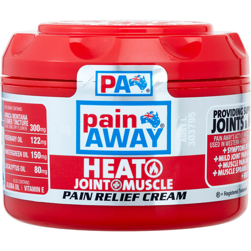 PAIN AWAY Heat Pain Relief Cream 70g