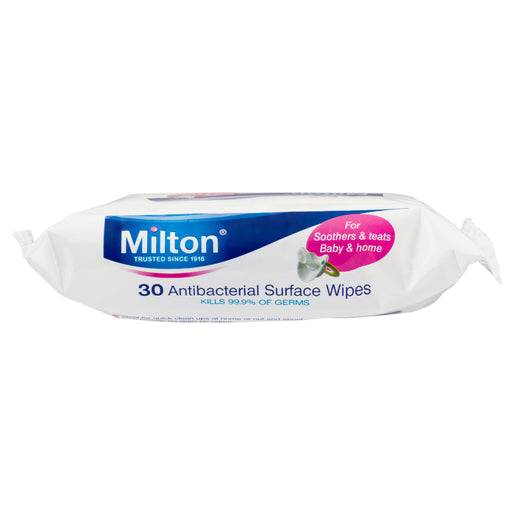 Milton Antibacterial Surface Wipes 30 Wipes