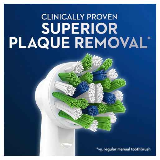 Oral-B Cross Action Replacement Brush Heads 5 Pack