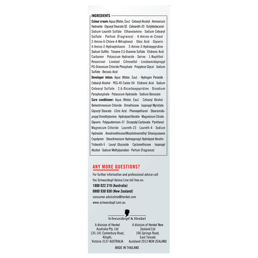 Schwarzkopf LIVE Colour Permanent 7.77 Pure Copper 1 Pack