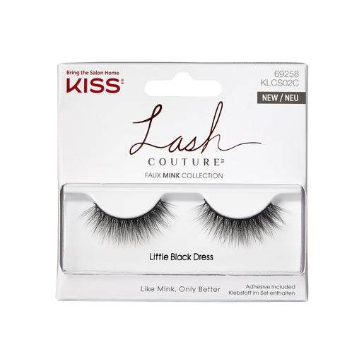 Kiss Lash Couture Faux Minx Collection Little Black Dress 1 Pair