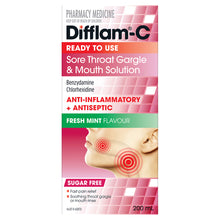 Difflam-C Sore Throat Gargle & Mouth Solution 200mL