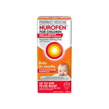 Nurofen For Children Baby 3+ Months Strawberry Flavour 50mL - GimmeNow