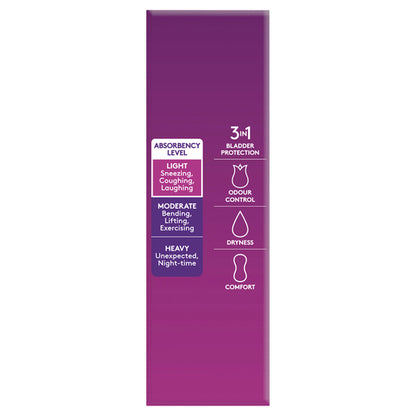 Poise Extra Long Liners 22 Pack