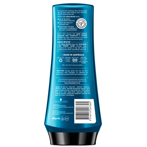 Schwarzkopf Aqua Revive Conditioner 400mL - GimmeNow