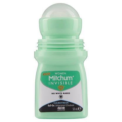 Mitchum Women Invisible Roll-On 48HR Clear Fresh 50mL