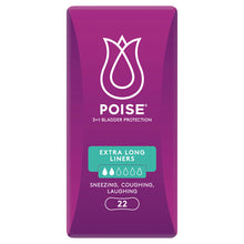 Poise Extra Long Liners 22 Pack