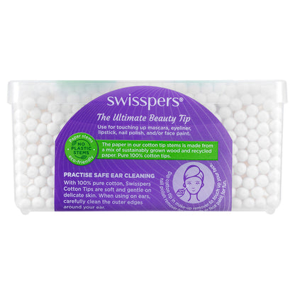 Swisspers Cotton Tips Paper Stems 240 Pack