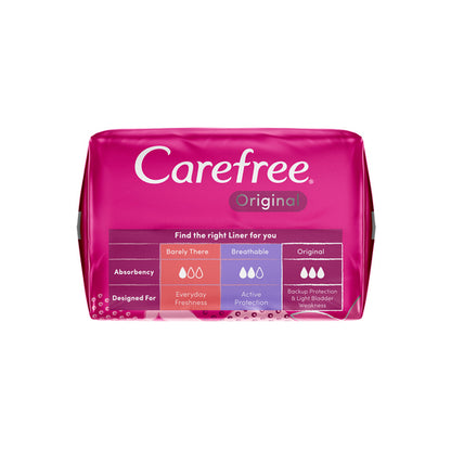 Carefree Original Back Up Protection Liners 30 Pack