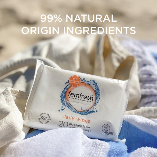 Femfresh Daily Wipes 20 Wipes