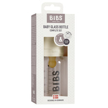 Bibs Baby Glass Bottle 110ml Ivory Latex 1 Each - GimmeNow