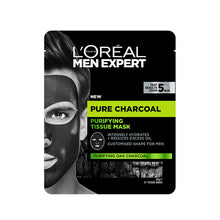 L'Oréal Paris Men Expert Pure Charcoal Purifying Tissue Mask 1 Each