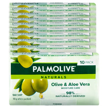 Palmolive Naturals Aloe & Olive Extracts Bar Soap 10 Pack