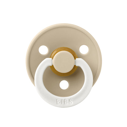 Bibs Pacifier Night Glow Vanilla Size 1 2 Pack