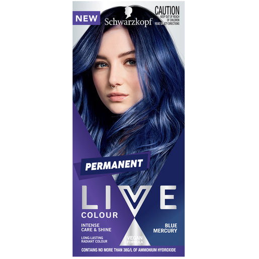 Schwarzkopf LIVE Colour Permanent Blue Mercury 1 Pack