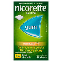 NICORETTE® Nicotine Gum 4mg Regular Strength Fresh Fruit 75 Pack