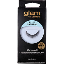 Glam by Manicare 56. Kendall Mink Effect Lashes 1 Pair