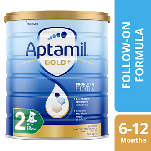 Aptamil Gold+ Follow-On Formula 2 From 6-12 Months 900g - GimmeNow