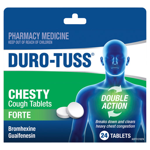 Duro-Tuss Chesty Cough Forte 24 Tablets - GimmeNow