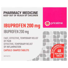 Priceline Ibuprofen 200mg 48 Tablets