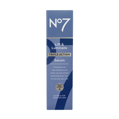 No7 Lift & Luminate TRIPLE ACTION Serum 30mL