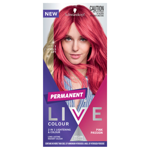 Schwarzkopf LIVE Colour Permanent Pink Passion 1 Pack