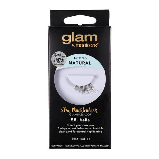 Glam by Manicare 58. Bella Flexi Style Lashes 1 Pair