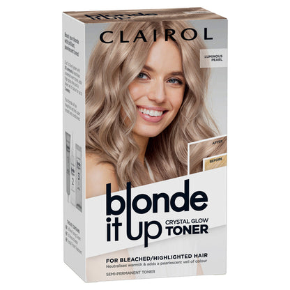 Clairol Blonde It Up Crystal Toners Demi-Permanent Hair Colour Luminous Pearl 1 Pack - GimmeNow