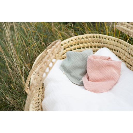 Bibs Bandana Bib Organic Cotton Blush 1 Each - GimmeNow