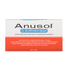 Anusol Suppositories 12 Pack