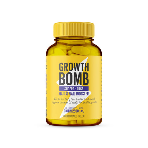 GROWTH BOMB Hair & Nail Booster 60 Tablets