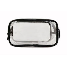 Priceline Small Transparent Bag Black 1 Each