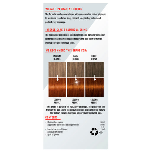 Schwarzkopf LIVE Colour Permanent 7.77 Pure Copper 1 Pack