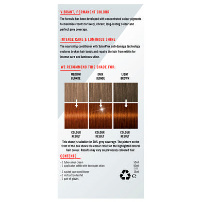 Schwarzkopf LIVE Colour Permanent 7.77 Pure Copper 1 Pack