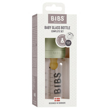 Bibs Baby Glass Bottle 110ml Sage Latex 1 Each - GimmeNow