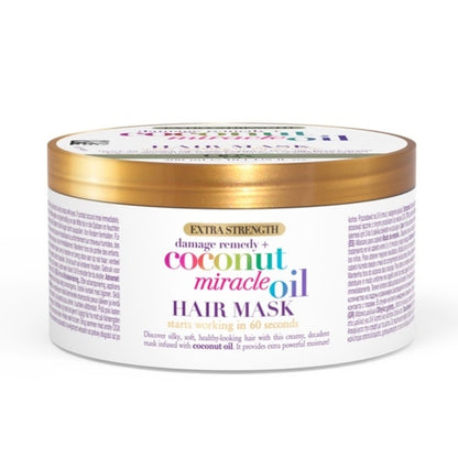 OGX Extra Strength Hydrate & Repair Coconut Miracle Oil Hair Mask For Damaged & Dry Hair 300mL