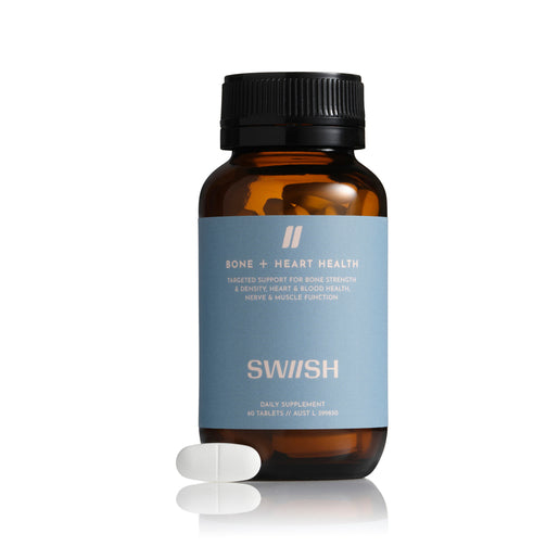 SWIISH Bone + Heart Health 60 Tablets